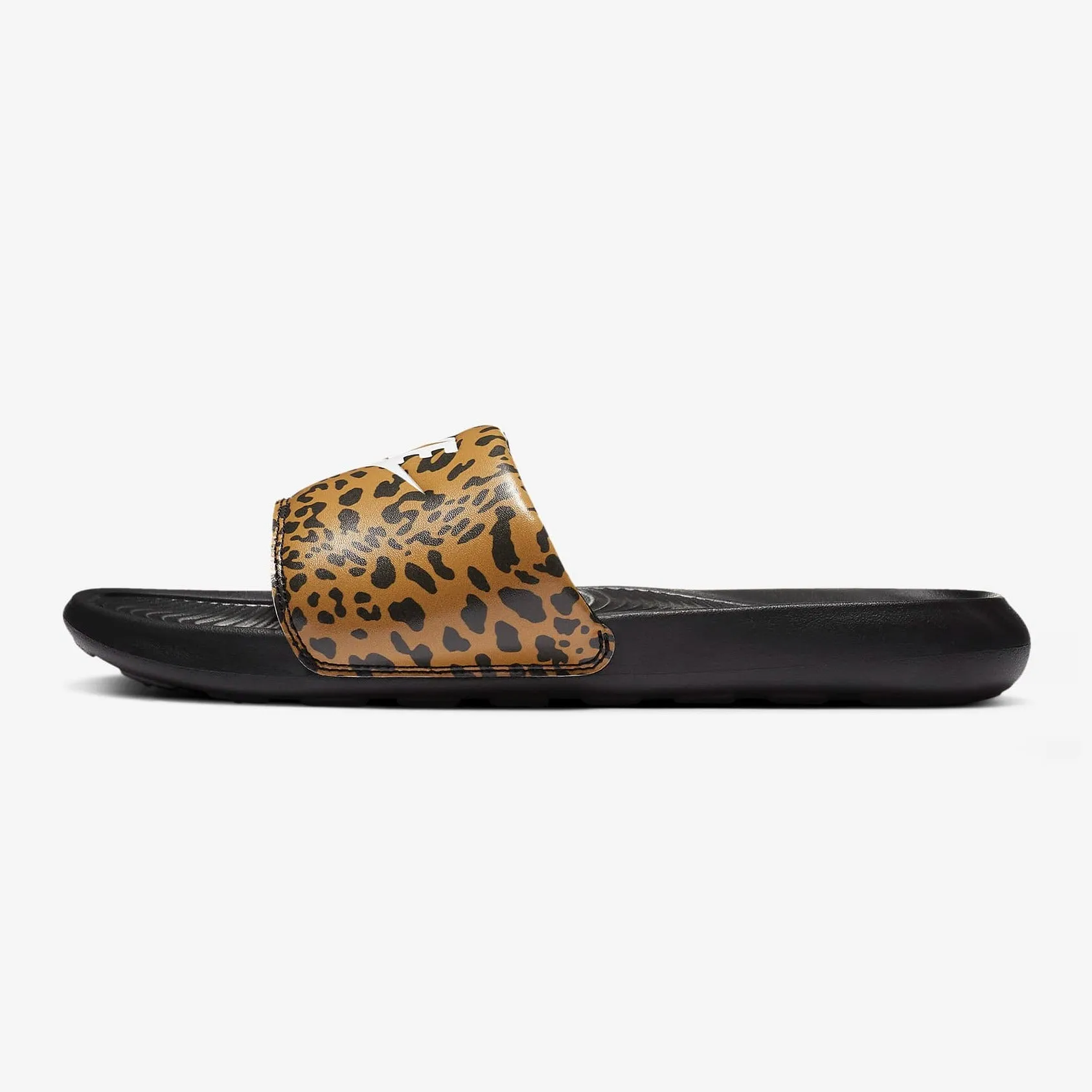 Women's Nike Victori One Slides "Leopard Chutney" Print (CN9676-700)